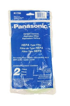 2pk Panasonic Vacuum HEPA Filter V6603, Part MC-V198H - Appliance Genie
