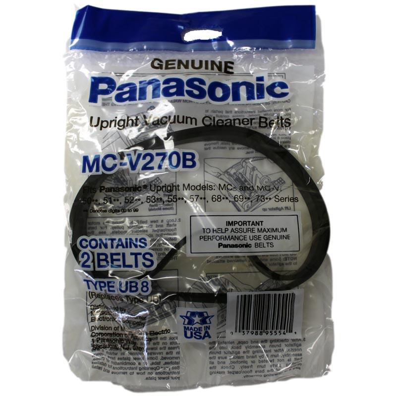 Panasonic Vacuum Belts 2pk Part MC270BV - Appliance Genie
