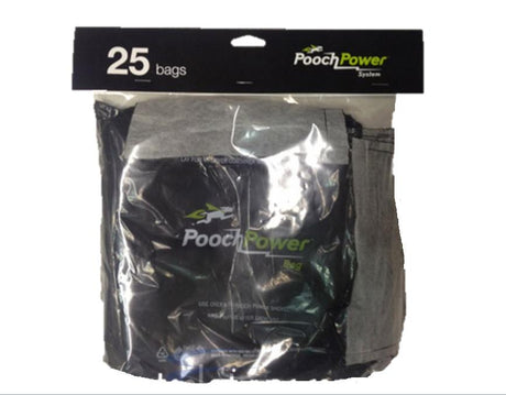 25Pk, Pooch Power Waste Bags, Shovel Vacuum, Part Pg-25 - Appliance Genie