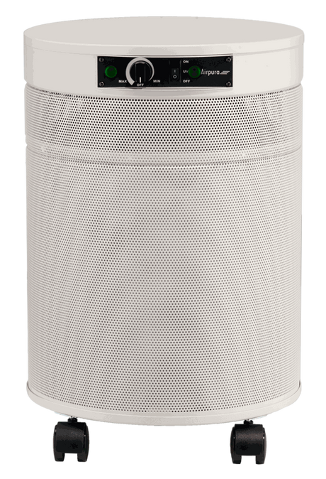 Airpura R600- The Everyday Air Purifier with 18-lb carbon filter, Cream (Filter Upgrade Available) - Appliance Genie