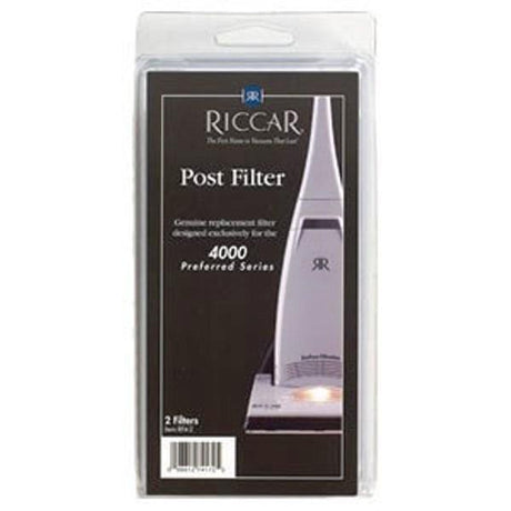 Riccar Electrostatic Post Filters for Clean Air Uprights Part RF4-2 - XPart Supply