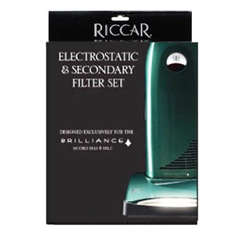 Riccar Brilliance Standard Electrostatic/Foam and Electrostatic Secondary Filter Set Part RF5SC - XPart Supply