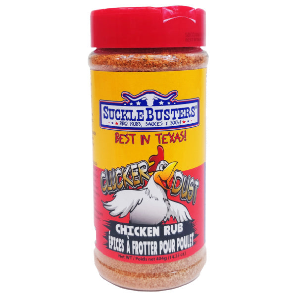 Sucklebusters Clucker Dust Chicken BBQ Rub 404 g - XPart Supply
