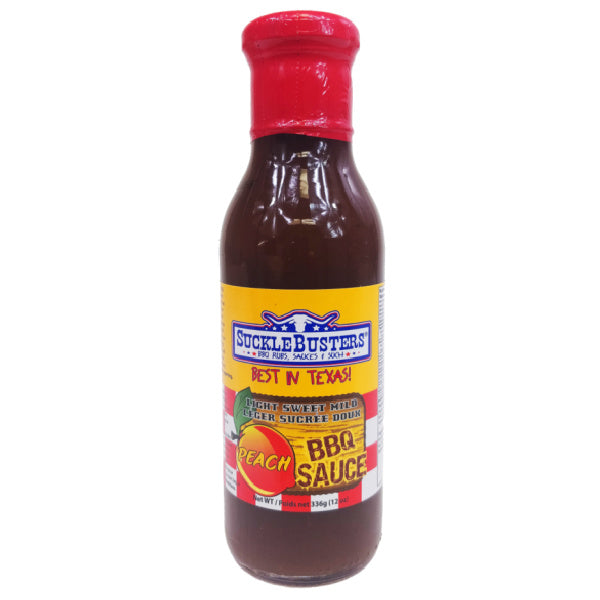Sucklebusters Peach BBQ Sauce 354 mL - XPart Supply