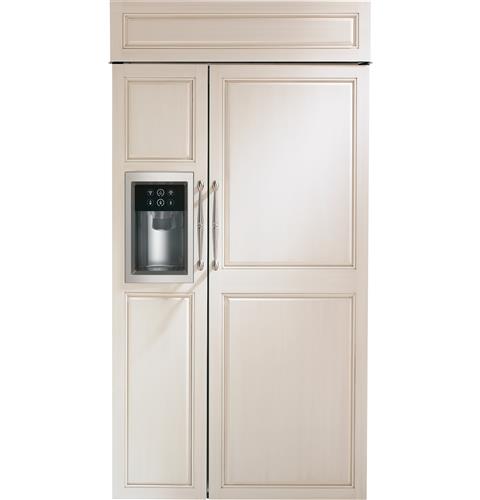 Monogram 42" Built-In Side-by-Side Refrigerator with Dispenser - OBSOLET "AS IS PRICE" - Appliance Genie