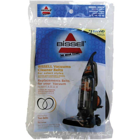 Bissell Genuine Belts Styles 7/ 9/10/12 3545 2 Pk Part 32074 - XPart Supply