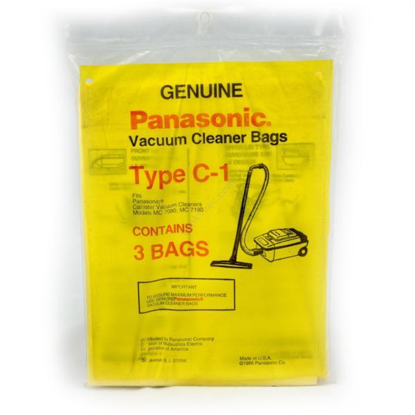 Panasonic Vacuum Bags 3pk Part MC-140P - Appliance Genie